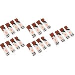 20 pcs patte de chat motif table jambe protection couverture paissie meubles chaise jambe pieds sol ...