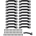 20 pi�ces accroche tableau crochet cadre?fixations pour cadres?mural attache cadre accroche cadre ?pour ...