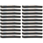 20 pices bande abrasive 520x20mm bandes abvasives rouleaux de papier de verre abrasif meulage mental ...