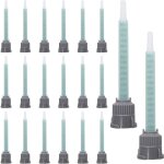 20 pi�ces buse bi composant 1:1 buse de m�lange statique tube de m�lange �poxy m�langeur statique pour ...