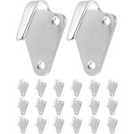 20 pi�ces crochets de tension � trois trous ? en fonte galvanis�e - pour b�che remorque et filet remorque ...