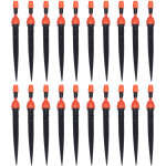 20 pi�ces drippers d'irrigation r�glables, micro arroseurs pour tuyaux 4 / 7mm, syst�me d'arrosage jardin ...