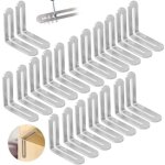 20 pices equerre inox metal de fixation 4848mm, baquet triangulaire angle actif rglable  90  l de ...