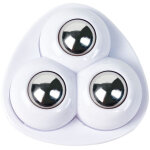 20 pi�ces mini roulettes pivotantes, petite roulettes pour meubles, 360 degr�s roulettes � billes, 3 ...