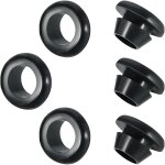 [jamais utilis�] 20 pi�ces oeillet en caoutchouc, bouchons en caoutchouc, passe fils caoutchouc, pour ...