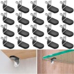 20 pi�ces taquet etagere, chevilles support �tag�re avec couvercle antid�rapant pour meubles placard ...