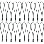 20 pi�ces tendeurs en caoutchouc avec crochets �lastiques 26 cm, sandow pour b�che petit et mini format, ...