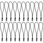 20 tendeurs caoutchouc 10 cm crochets �lastiques, sandows mini format �4 mm, id�al bagages / camping ...