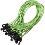 20 tendeurs �lastiques verts de 26 cm avec crochets, r�utilisables pour b�ches, remorques et jardin