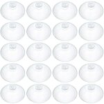 20 ventouses en plastique transparent de 5, 5 cm pour l'organisation et la d�coration de la maison - ...