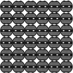 200 ancrages au sol avec rondelles plastique 3 trous pour ferme, treillis, tente (noir)