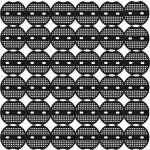 200 ancrages au sol avec rondelles plastique 3 trous pour ferme, treillis, tente (noir)