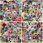 200 autocollants pour casques de s�curit� adultes, lot d'autocollants amusants pour adultes, accessoires ...