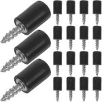 200 pi�ces lot de taquets �tag�res avec manchon antid�rapant et vis autotaraudeuses pour supports de ...