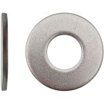 200 rondelles plates larges m5 mm - nfe 25514 - inox a2 - d - work