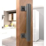 200mm alliage d'aluminium poign�e de porte coulissante balcon poign�e de porte en verre armoire de salle ...
