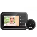 2024 nouvelle camra de sonnette  judas lcd 2, 4 pouces avec vision nocturne ir - camra de scurit ...