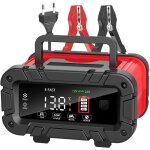 20a chargeur de batterie voiture 12v / 24v auto intelligent avec �cran lcd pour voiture moto camion, ...