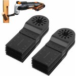 20pcs 34mm lame outil multifonction bosch, ensemble accessoires oscillant de lames de scie � d�gagement ...