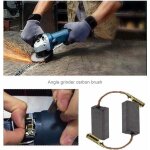 20pcs balais de charbon pour meuleuse d'angle compatible avec bosch pice de rechange pour outil lectrique ...