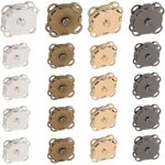 20pcs fermoir magn�tique bouton m�tal fermoirs boutons - pression magn�tiques boutons magn�tiques pour ...