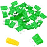 20pcs fusible voiture 30a moyenne fusible automobile + extracteur - fusible pour auto / rv / camion / ...