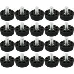 20pcs pieds de nivellement meuble réglable pied réglable patin de meuble jambe pied de table chaise base ... 20pcs pieds de nivellement meuble réglable pied réglable patin de meuble jambe pied de table chaise base ...