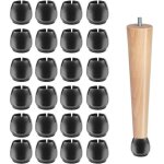 20pcs protection pied de chaise, silicone chaise casquettes pieds, couvre - jambes de chaise, pour jambes ...