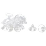 20pcs ventouses anti - collision transparente en caoutchouc pour verre maison coussinet suspension  ...