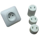 20st cache prise b�b� fran�ais amovible [ sans clef ni adh�sif ] - cache - prise bebe - s�curit� domestique ...