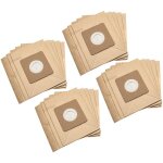 20x sacs compatible avec moulinex mini space, accessimo, compacteo aspirateur - papier, 17, 7cm x 17, ...