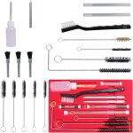 21 pices hvlp kit de nettoyage de pistolet, brosse de nettoyage de pistolet de peinture  air pour outils ...