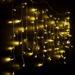 216 led lampes guirlande de stalactites de nol, 5 mtres, 8 modes, rideau de lumires feriques pouvant ...
