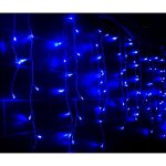 216 led lampes guirlande de stalactites de no�l, 5 m�tres, 8 modes, rideau de lumi�res f�eriques pouvant ...
