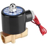 220v dn10 3 / 8  electrovanne normalement ferm�e valve �lectrique �lectromagn�tique en alliage de zinc ...