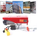 220v grue �lectrique, 500kg / 1000kg avec arr�t d'urgence grue � palan �lectrique grue avec t�l�commande ...
