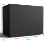 220x125x170cm(vert), housse de protection pour balancelle housse de chaises de jardin en pe, couverture ...