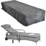 220x78x60 cm housse de protection bâche de protection pour meubles de jardin bâche en tissu 220x78x60 cm housse de protection bâche de protection pour meubles de jardin bâche en tissu