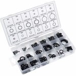 225 pi�ces joints toriques en caoutchouc, 18 tailles kit joint torique assortiment o - ring seals pour ...