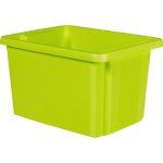 225499 bac gerbable embotable essentials drehstapelbox 26l, grn empilable vert 1 pc(s) w723003 - curver ...