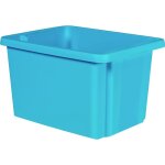 225501 bac gerbable embotable essentials drehstapelbox 26l, blau empilable bleu 1 pc(s) w728793 - curver ...