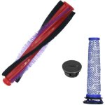 225mm brosse rouleau pour dyson v6 sv03 filtre 963830 - 02 t�te balai bouchon 965665 - 03 dc58 dc59 dc62 ...