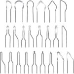 23 pi�ces embout pyrogravure bois, remplacement des embouts de fil de pyrogravure pour machine � pyrogravure ...