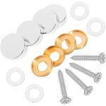 24 ensembles vis d�coratives avec cache vis de fixation miroir cuivre capuchons pour meubles et panneaux ...