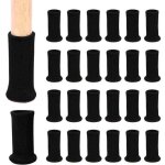 24 paires (noir)de chaussettes de meubles en tricot antid�rapantes pour pieds de chaises, pour �viter ...