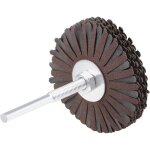 240 grain roue � lamelles en tissu abrasif, �toile de pon�age, tige de 1 / 4 pouces pour le travail du ...