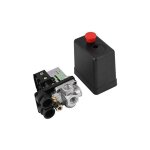 240v 16a port 90psi - 120psi pressostat de compresseur d'air régulateur de contrôle avec les mesures ... 240v 16a port 90psi - 120psi pressostat de compresseur d'air régulateur de contrôle avec les mesures ...