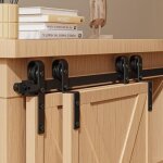 244cm mini rail rorte coulissante double kit rail coulissant roulette systme interieur pour bypass double ...