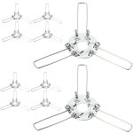 24pices support de fixation abat jour kit ressort pour lampe accessoires diy pour lampes de bureau chandelier ...