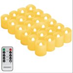 24x bougie led à piles avec télécommande fausse flamme fixe ou vacillante minuteur décoration noël blanc ... 24x bougie led à piles avec télécommande fausse flamme fixe ou vacillante minuteur décoration noël blanc ...